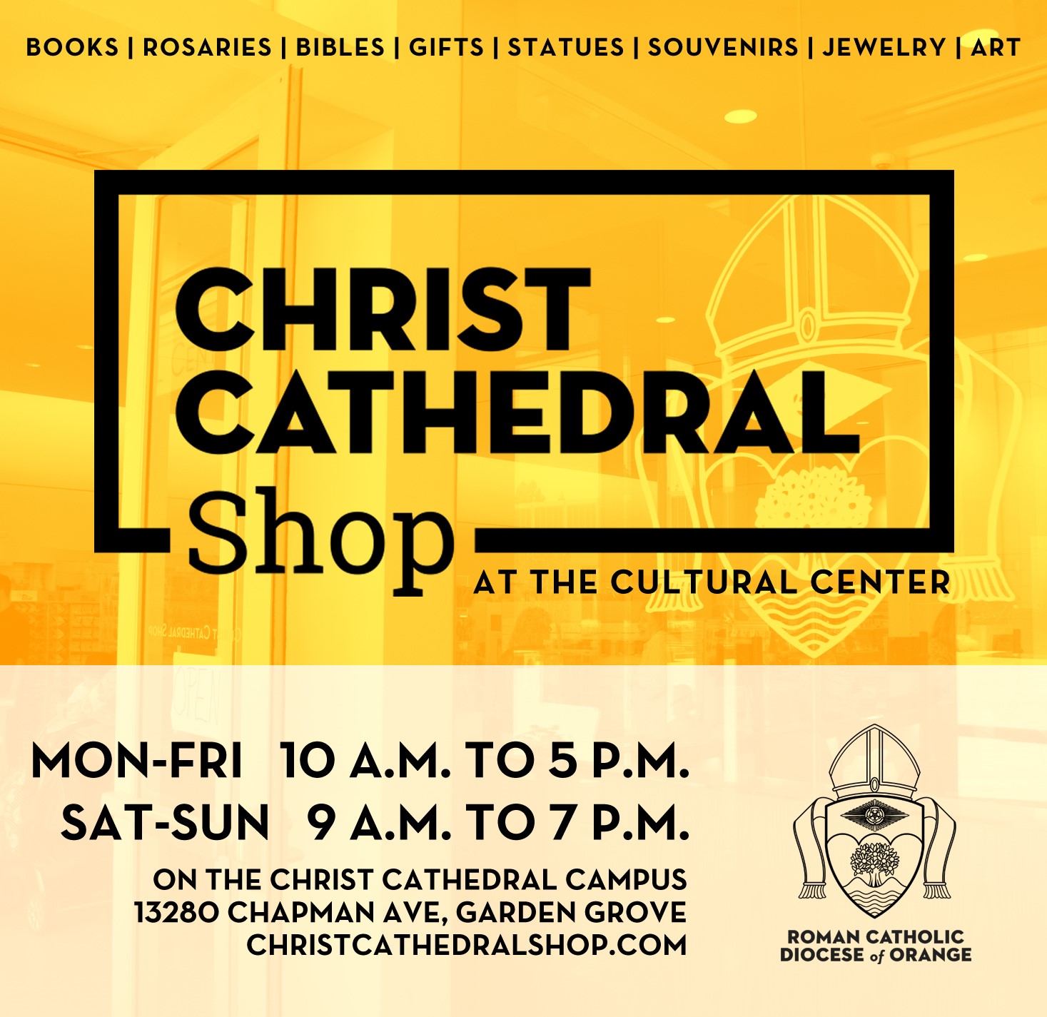 Christ Cathedral Gift Shop - Christ Cathedral