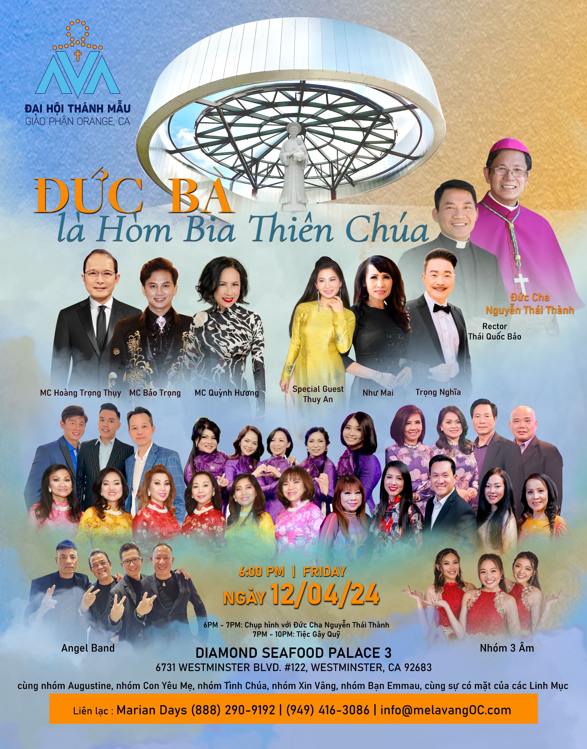 Marian Days 2024 Gala Christ Cathedral